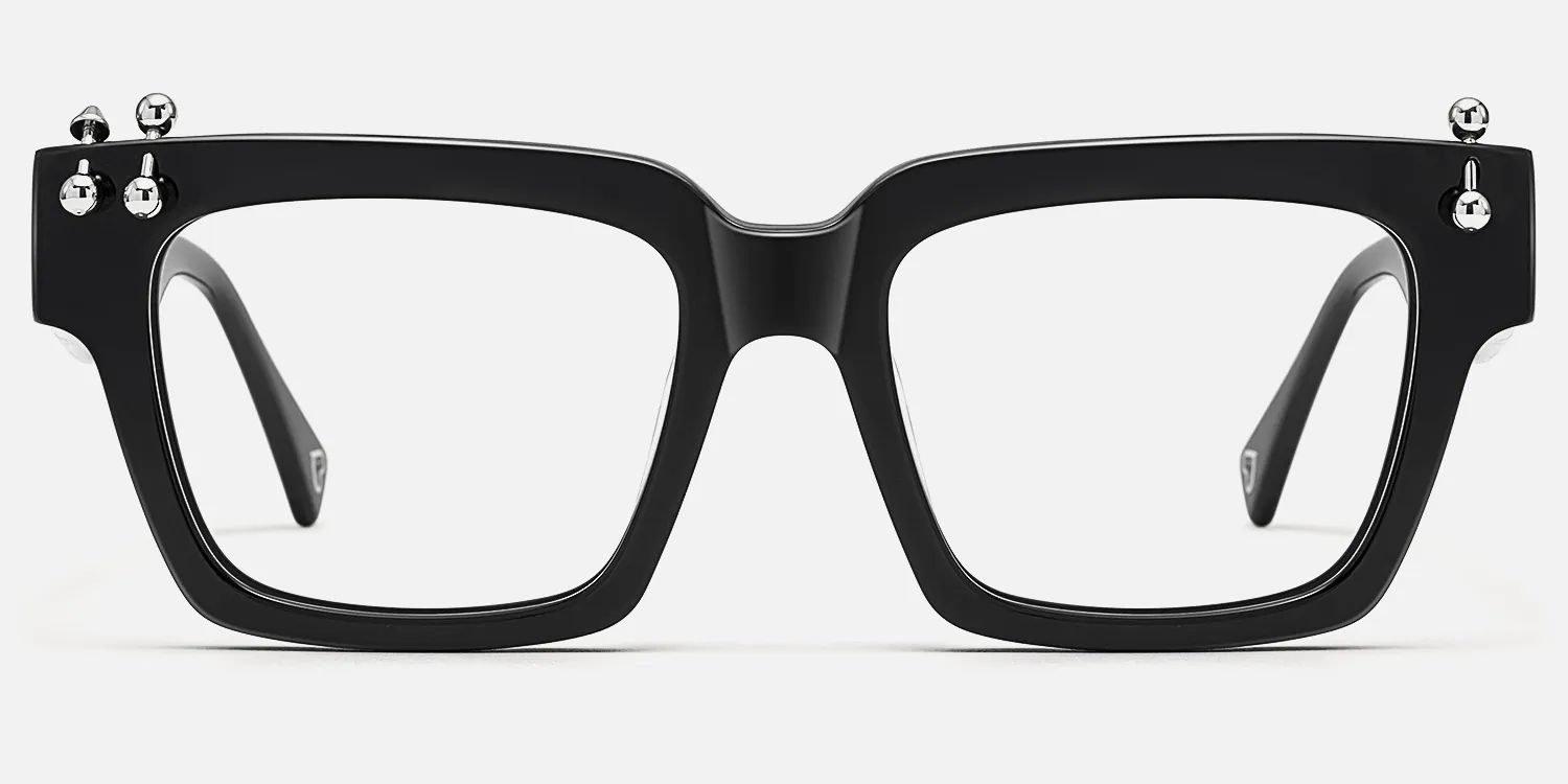 Frame Size of Butta - Cat Eye Marble Eyeglasses | Vooglam