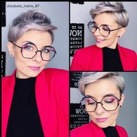 Scotto - Geometric Floral Eyeglasses - 8