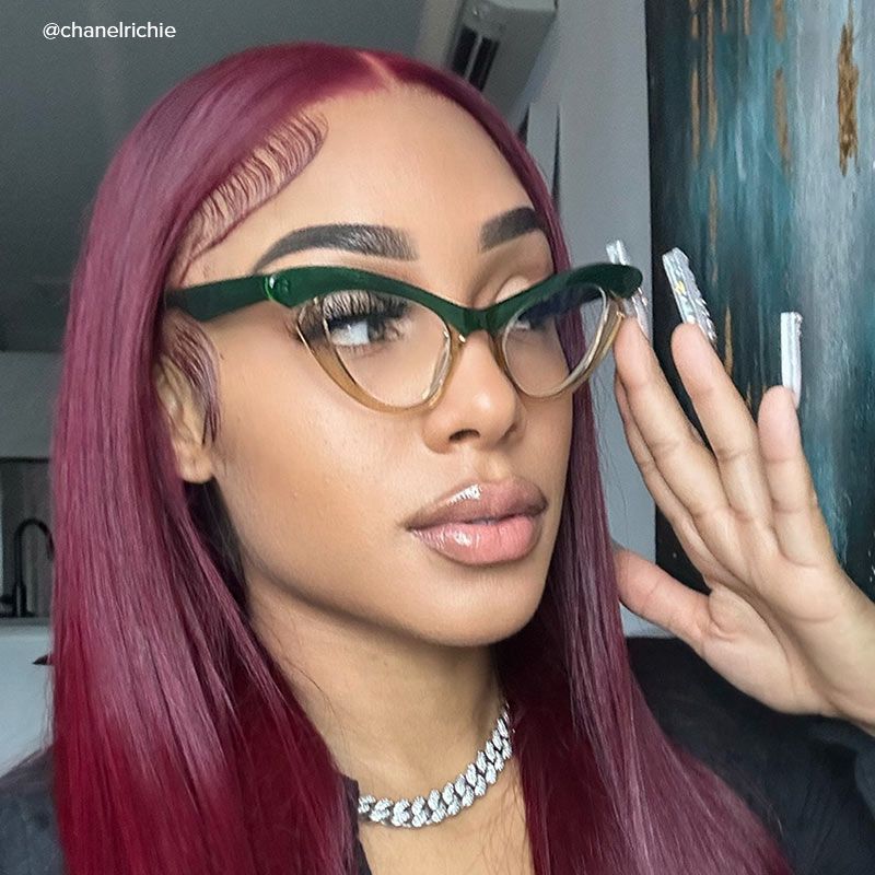 Blackwell - Browline Green Eyeglasses - 9