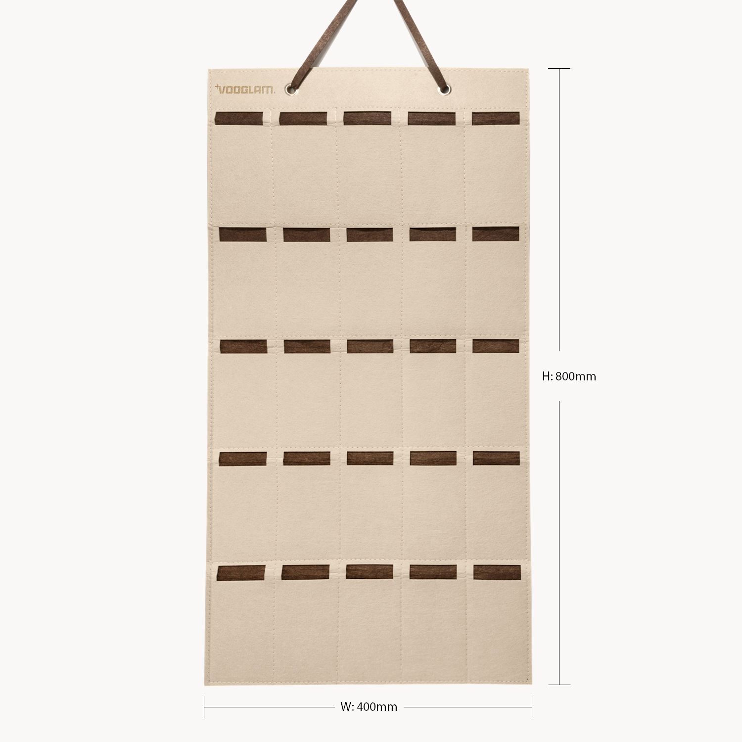 Practical Felt Hanging Organizer Bag - 4