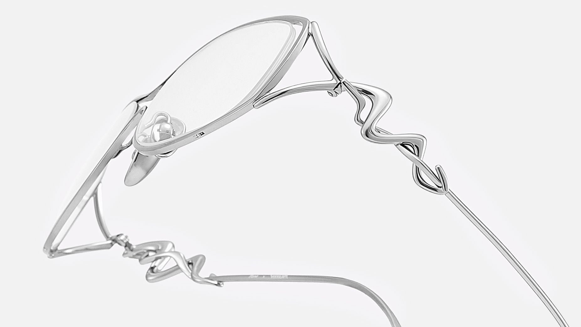 Vooglam Okinawa Eyeglasses Premium Craftsmanship Details: Minimal metal, unexpected lines
