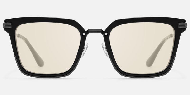 Kassel - Matte Gunmetal Acetate Metal Sunglasses by Vooglam