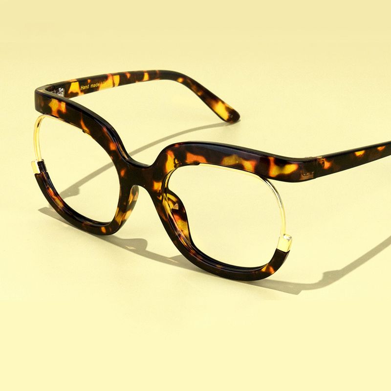 Fredia - Square Tortoise Eyeglasses - 6