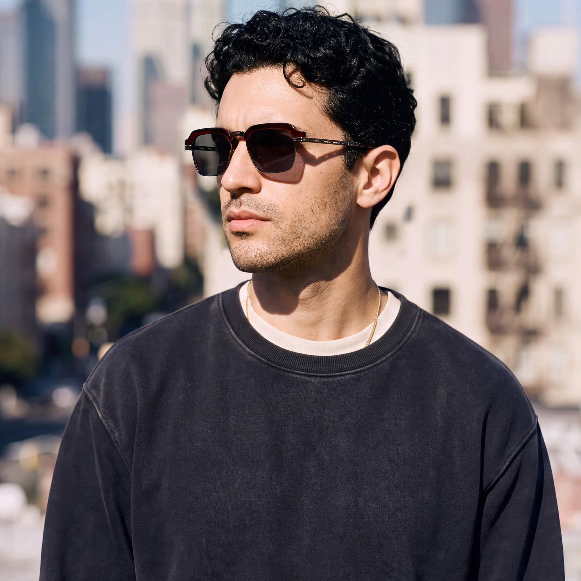 Brand Story: Behind the design of Archive - Dark Gray Razor Blade Sunglasses by Vooglam