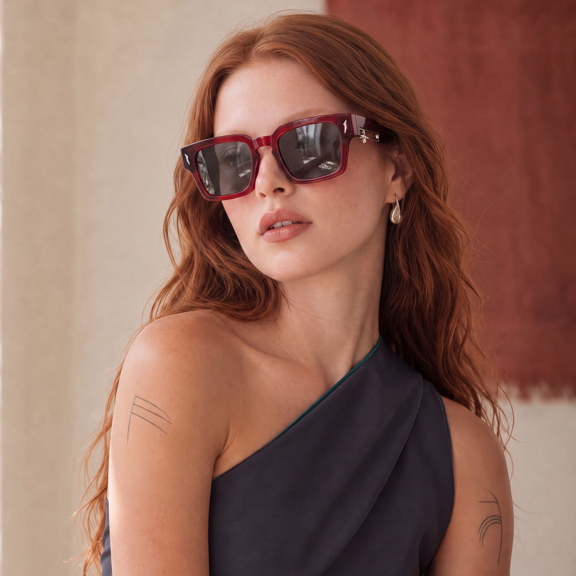 Brand Story: Behind the design of Stiletto - Red Sword Rectangle Sunglasses by Vooglam