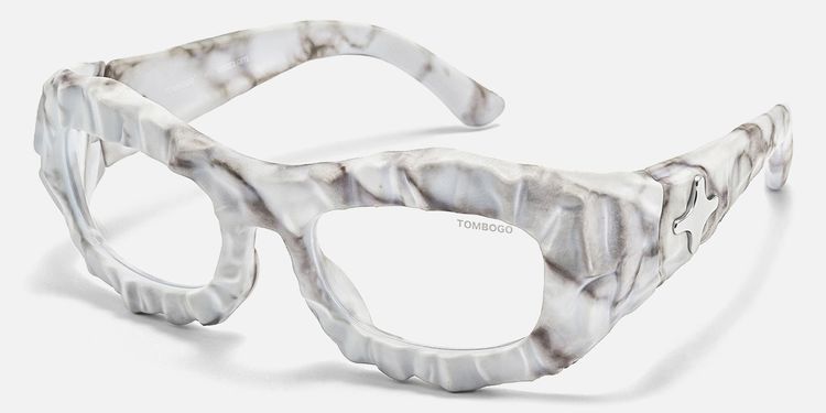 The Geologist - White Marble Rock Glasses by Vooglam