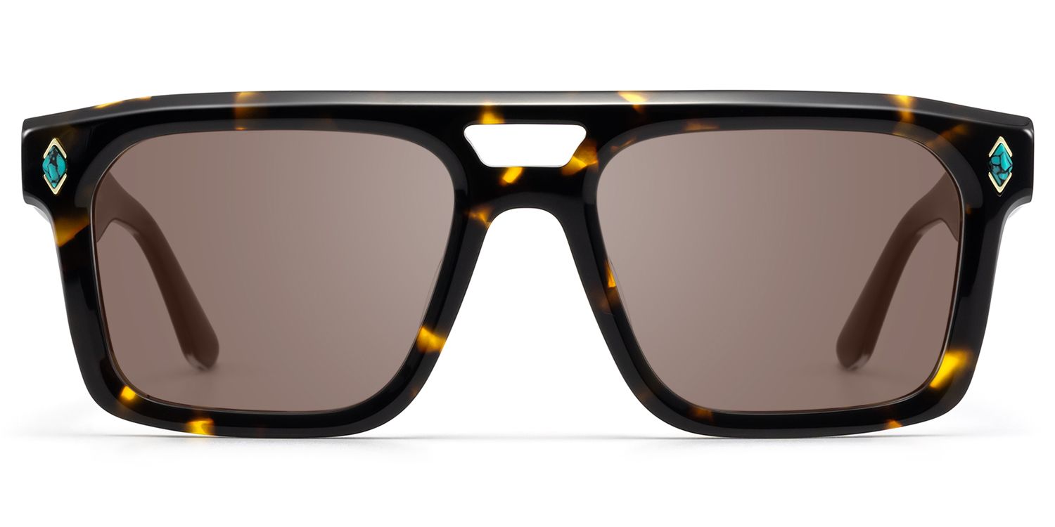 Bastion - Tortoise Gradient Sunglasses by Vooglam Product Details 1
