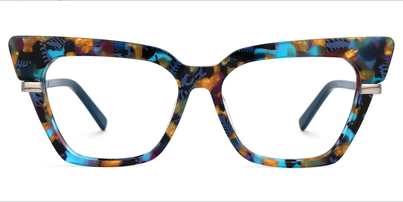 Mariana - Cat Eye Floral Eyeglasses | Vooglam