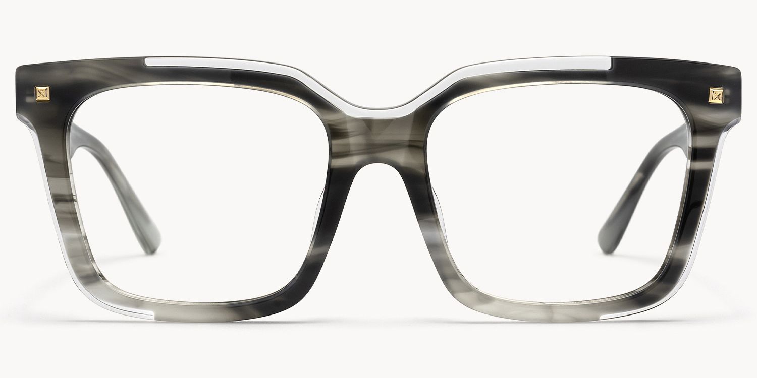 The Decoder - Geometric Silver Eyeglasses product detail 2