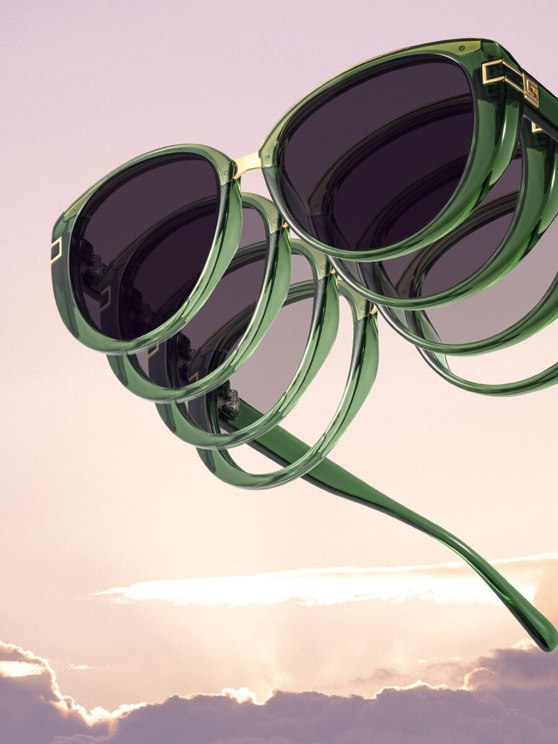 Fabianne - Square Red/Tortoise Eyeglasses