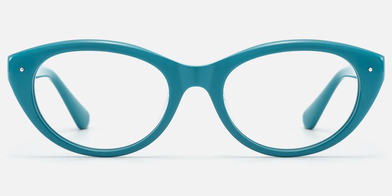 Vael - Cat eye Blue Eyeglasses
