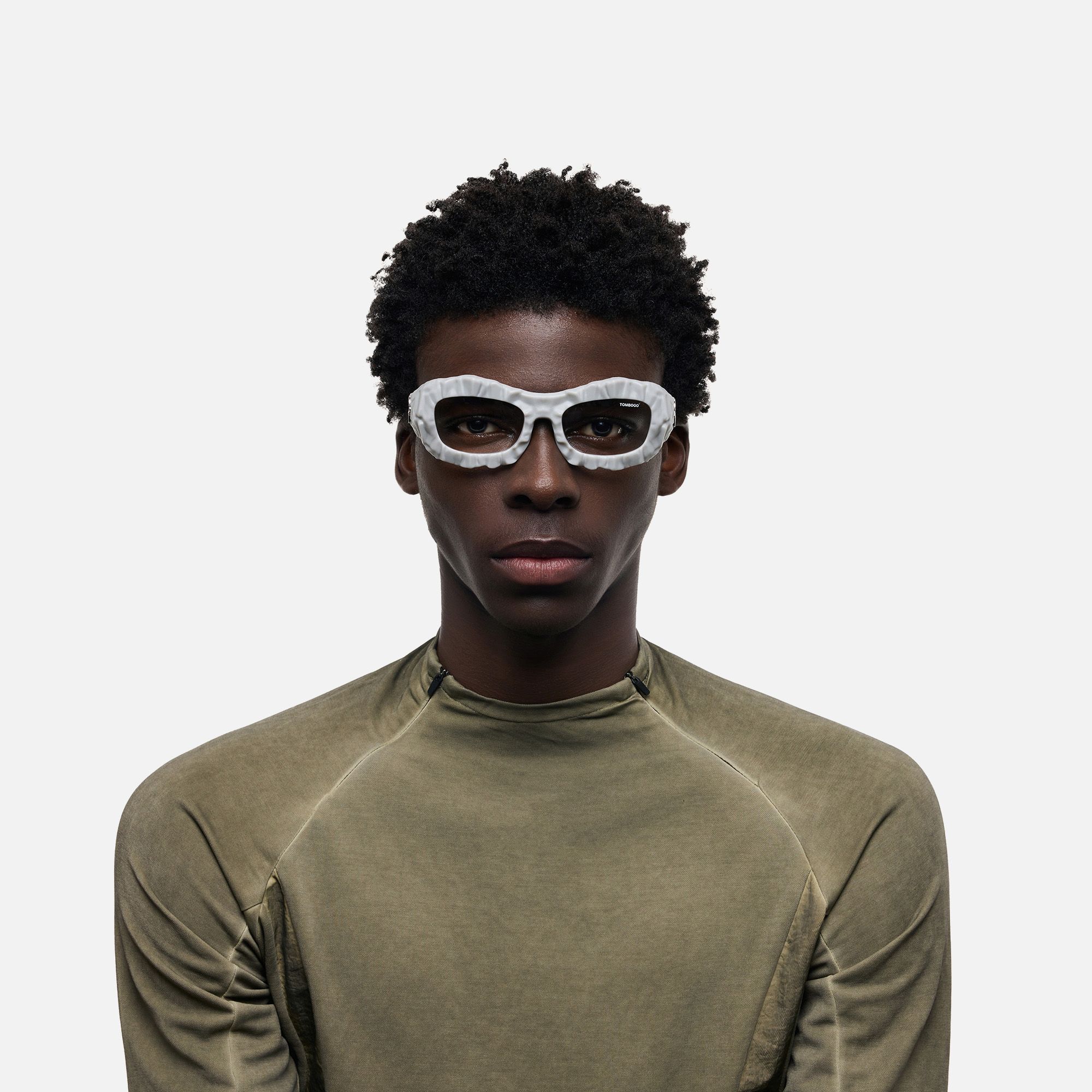 The Geologist - Bold Gray Marble Glasses by Vooglam - Lifestyle Look
