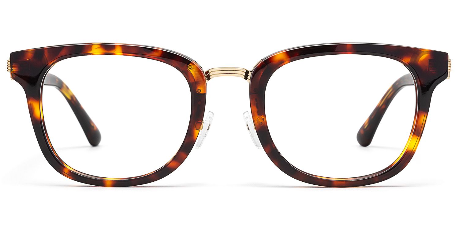 Silenzio - Square Tortoise Eyeglasses by Vooglam Product Details 1