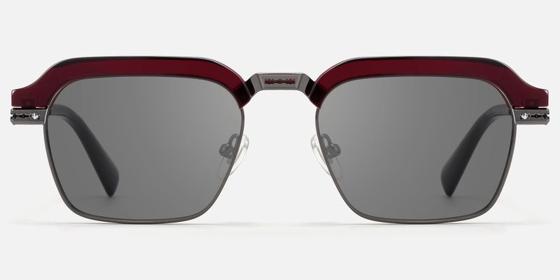 Archive - Dark Gray Razor Blade Sunglasses by Vooglam