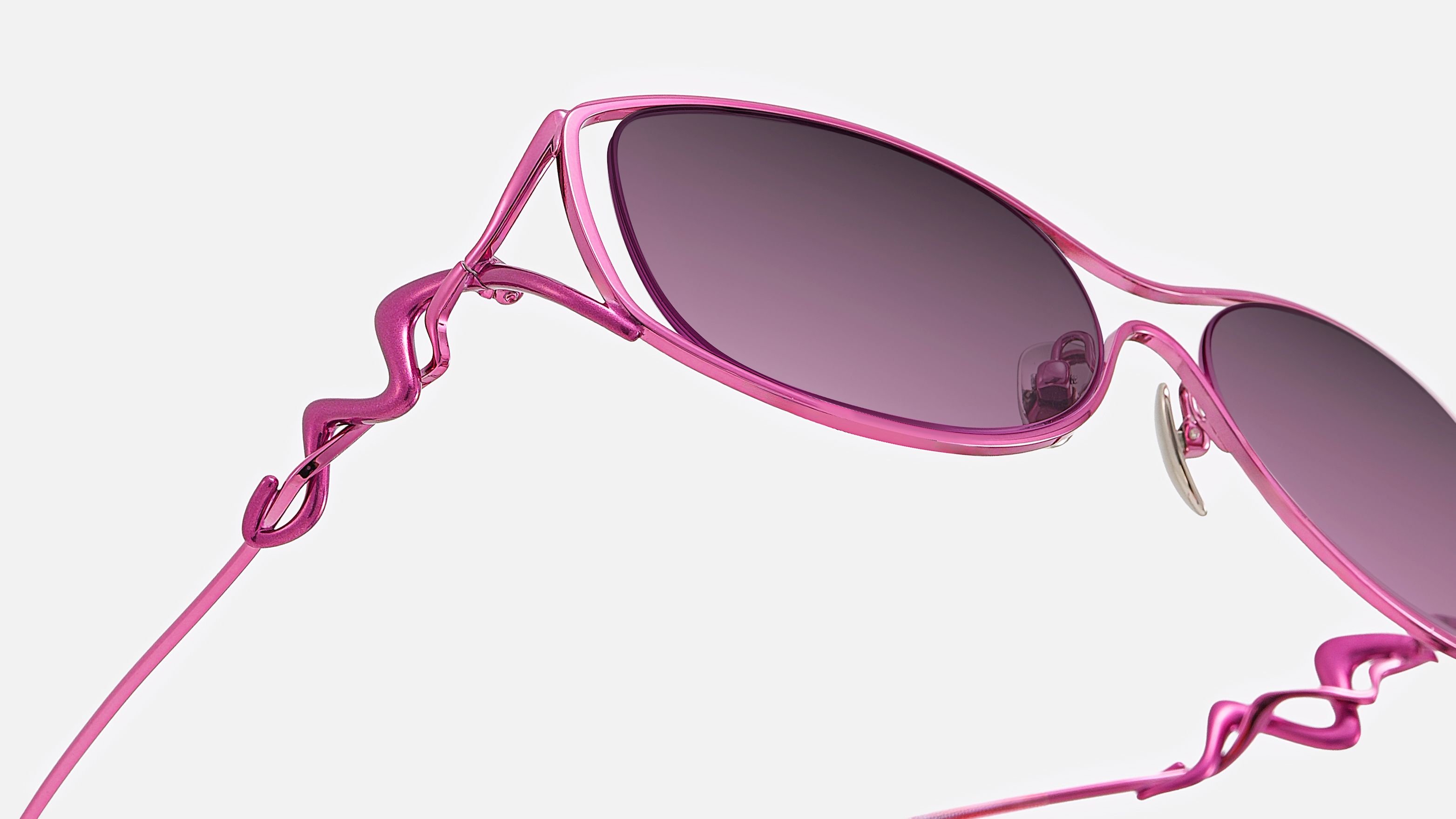 Vooglam Okinawa Eyeglasses Premium Craftsmanship Details: Minimal metal, unexpected lines