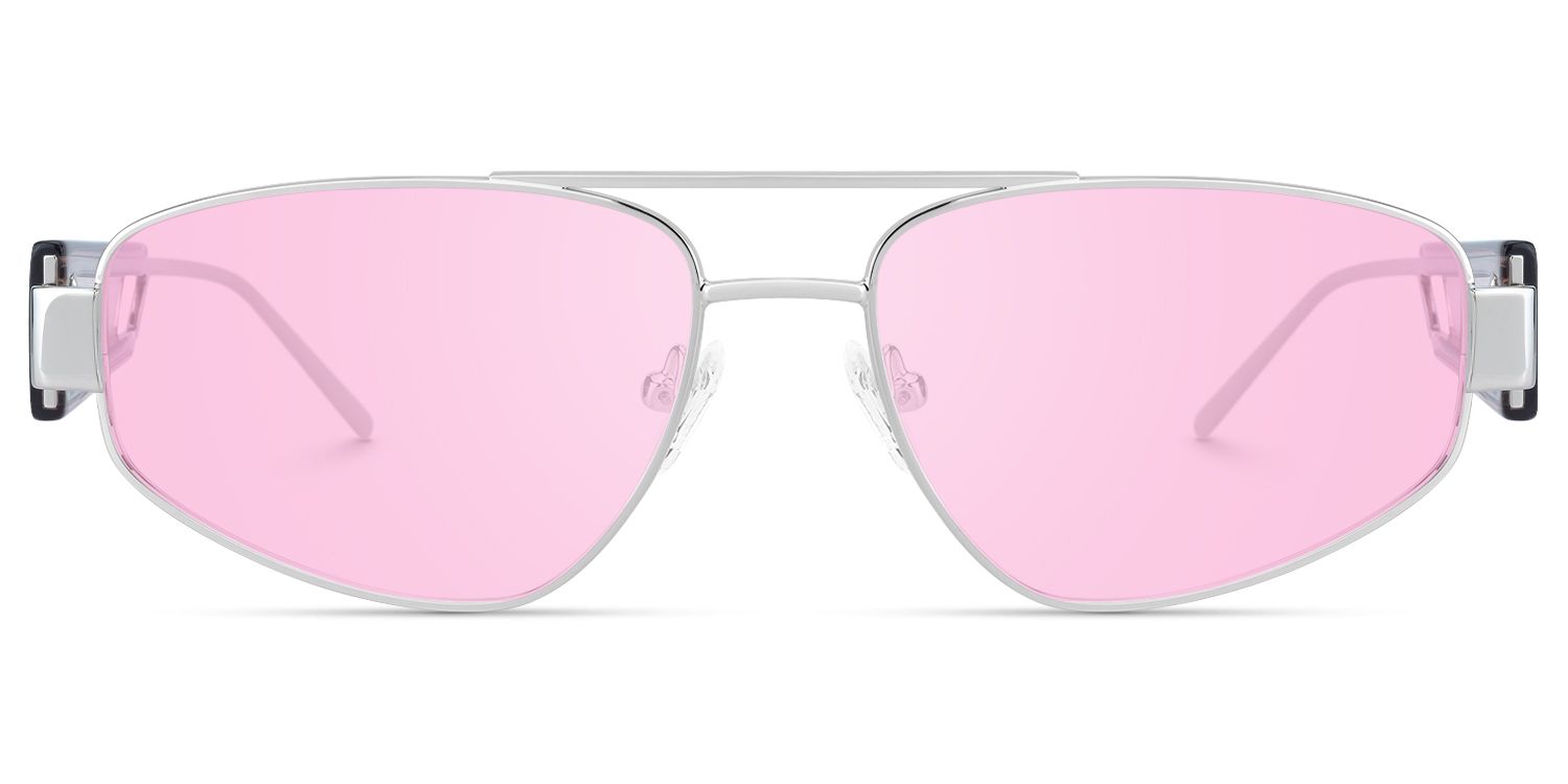 Orbit - Aviator Silver Sunglasses by Vooglam Product Details 1