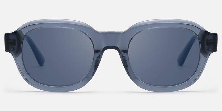 Eerie - Dark Blue Tinted Diamond Pattern Shades by Vooglam