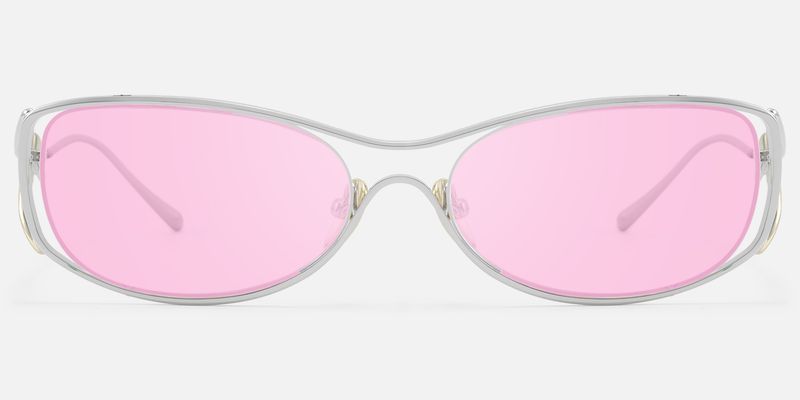Okinawa - Wave Temple & Pink Tint Hollow Shades by Vooglam