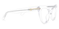 Veromca - Cat Eye Crystal Clear Eyeglasses - 4