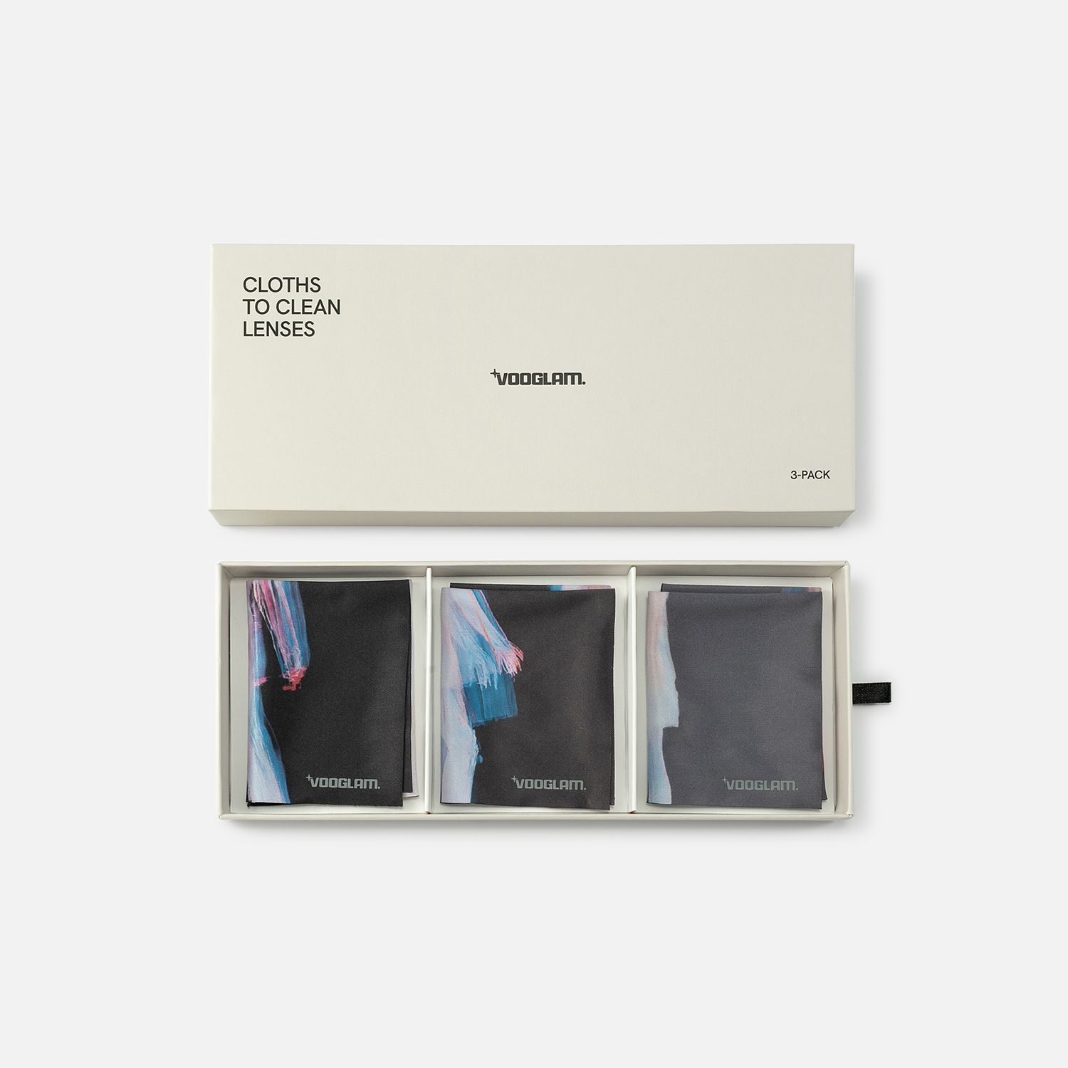 Vooglam Eyewear Cleaning Cloth Set - Front View