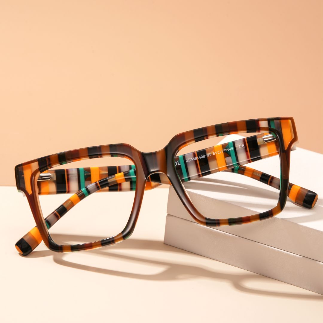 Elektra - Cat Eye Gray Eyeglasses product detail 3