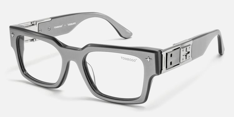 The Programmer - Chunky Silver USB Glasses by Vooglam