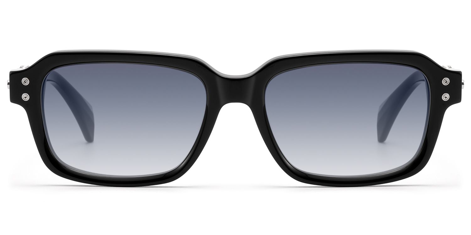 Anacortes - Black Gradient Guitar Temple Shades by Vooglam Product Details 1