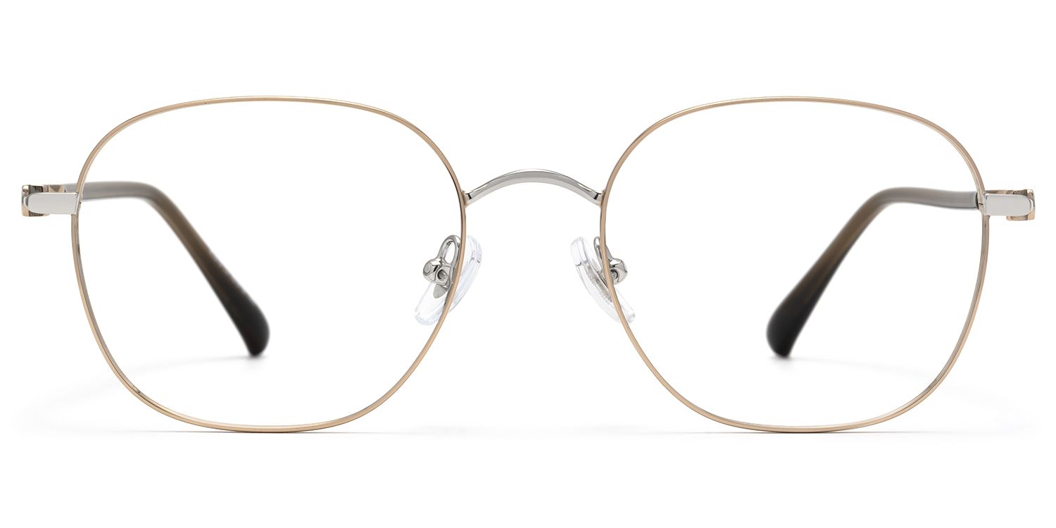 Luxe - Round Gold Eyeglasses by Vooglam Product Details 1