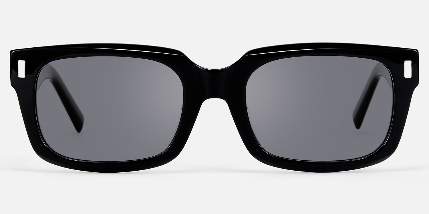 Lunaris - Rectangle Rectangle Sunglasses by Vooglam - Angle View