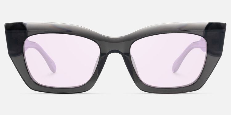 Libby - Butterfly Black Eyeglasses | Vooglam