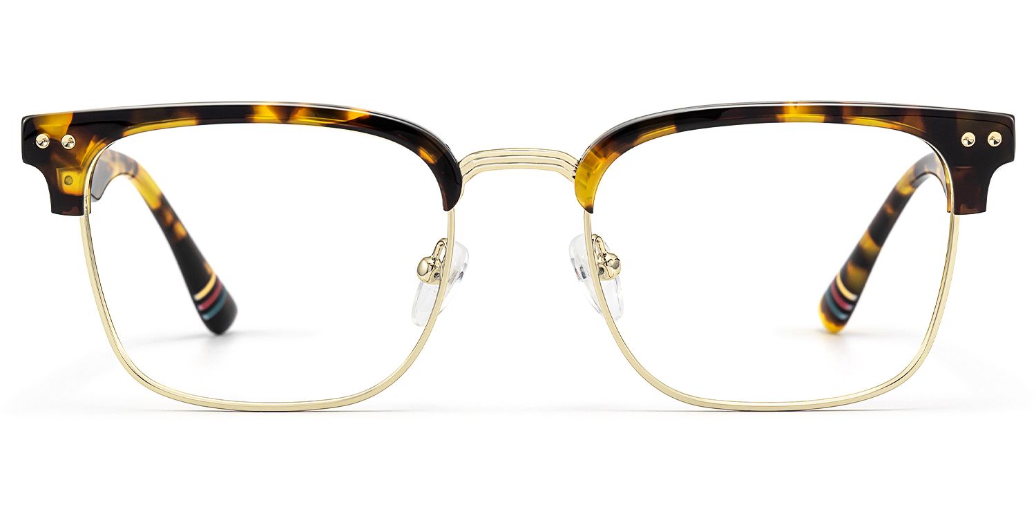 Preppy - Rectangle Tortoise Eyeglasses by Vooglam Product Details 1