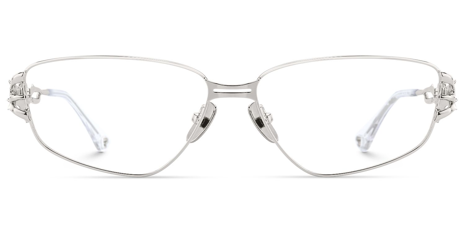 Spine - Silver Spine Deco Gothic Eyewear by Vooglam Product Details 1