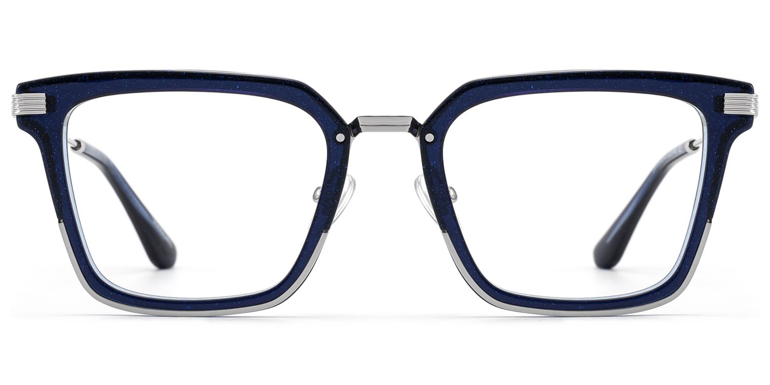 Kassel - Urban Modular Navy Blue Glasses by Vooglam Product Details 1