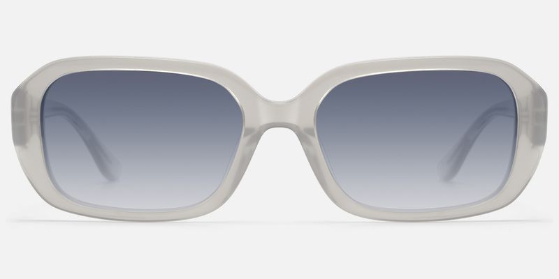 Mies - Gradient Gray Exposed Wire Core Sunglasses by Vooglam
