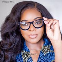 Rhea - Butterfly Dark/Blue Eyeglasses - 7