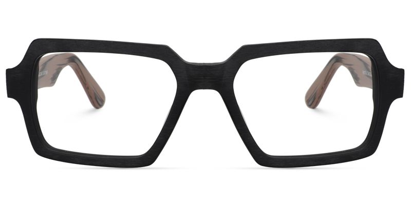 Black Front View