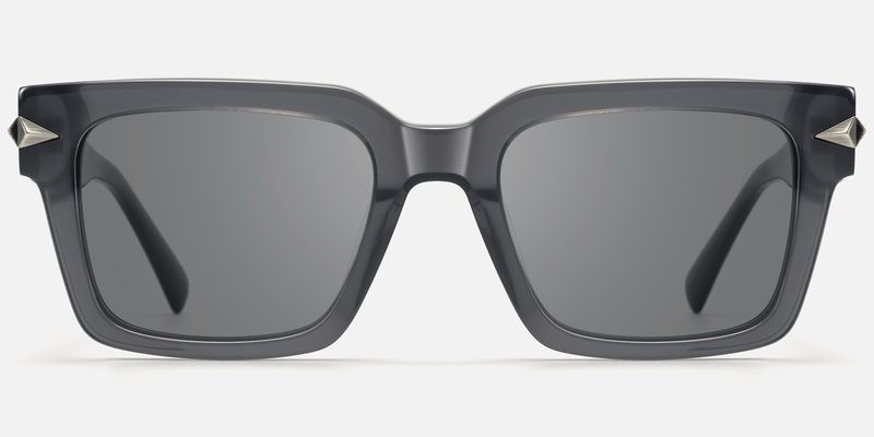 Covenant - Gray Transparent Sword Sunglasses by Vooglam