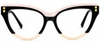 Dalila - Cat Eye Black Eyeglasses | Vooglam Angle View