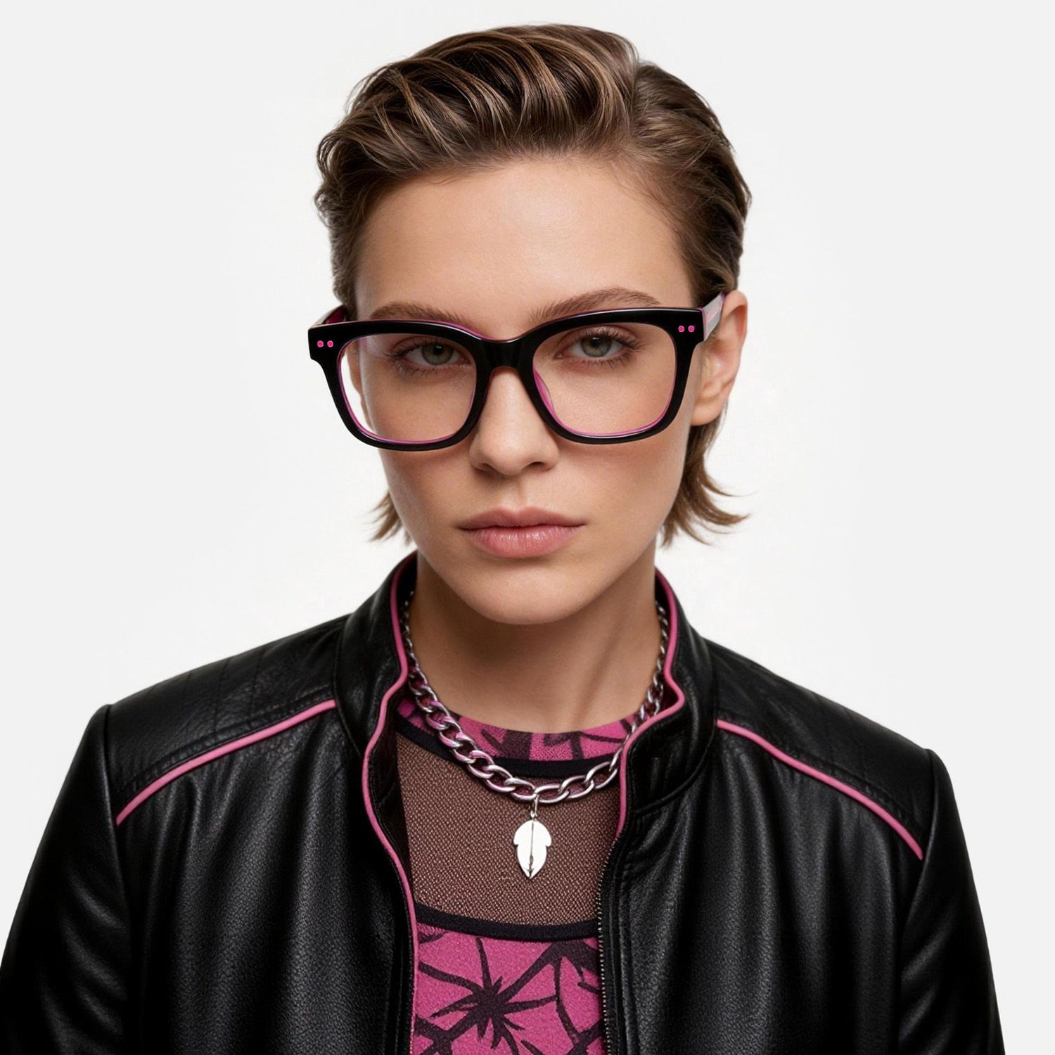 Brand Story: Behind the design of Remix - Black and Pink Neon Rectangle Rave Glasses by Vooglam