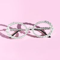 Ingra - Oval Silver Eyeglasses | Vooglam On Model