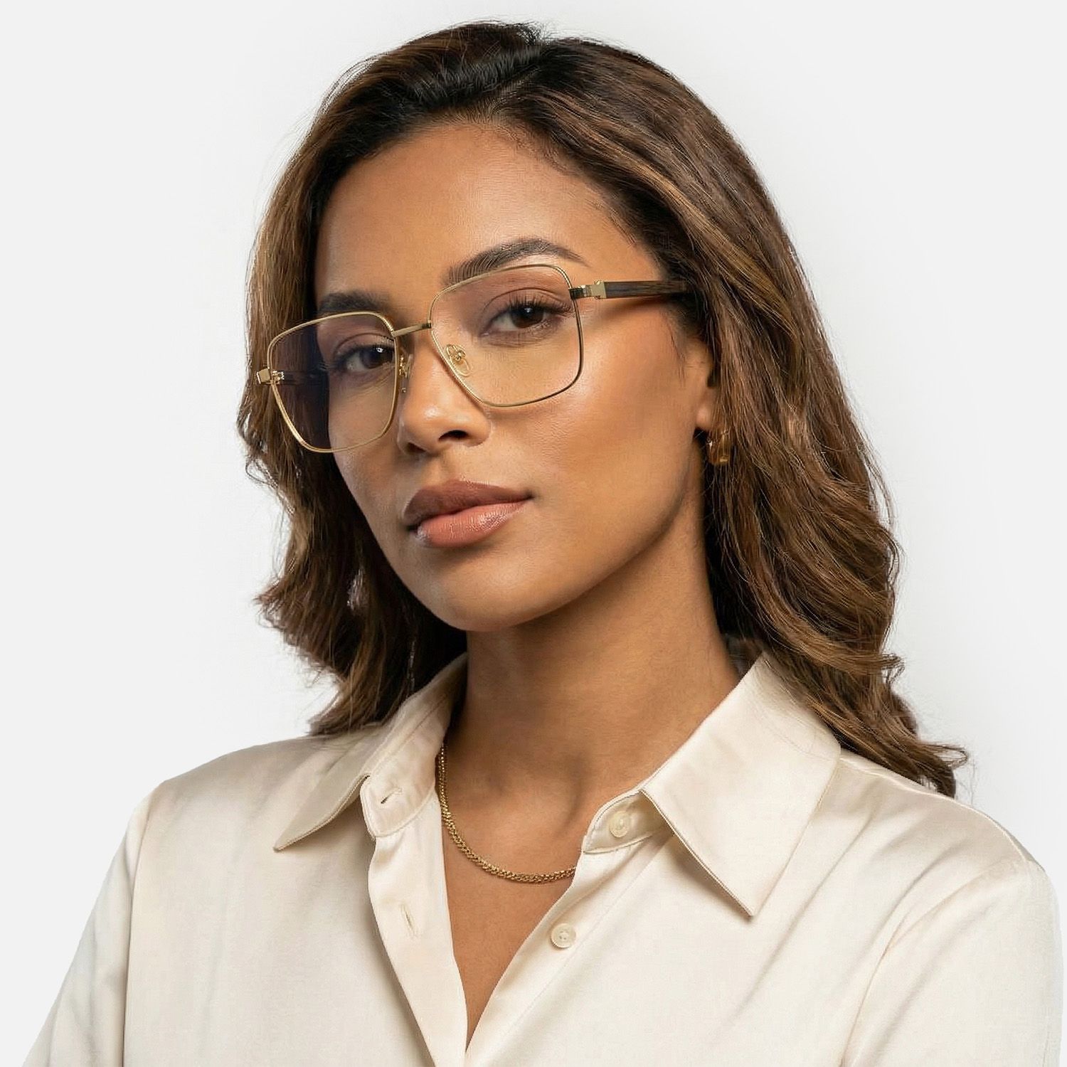 Brand Story: Behind the design of Griot - Square Gold Eyeglasses by Vooglam