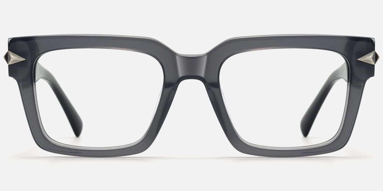Covenant - Gray Transparent Sword Glasses by Vooglam - Angle View