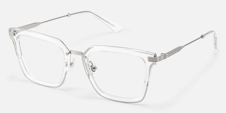 Kassel - Lightweight Clear Square Mixed Glasses by Vooglam