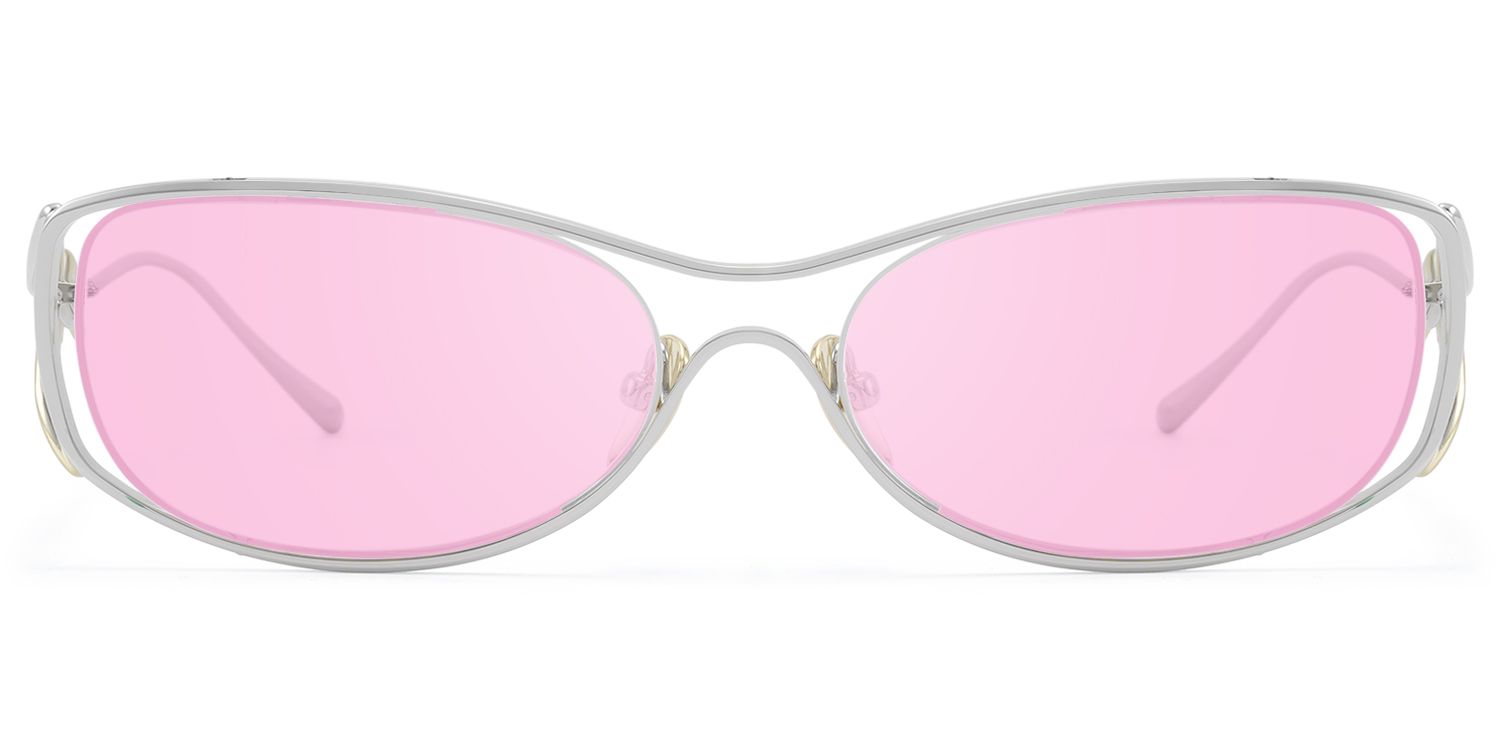 Okinawa - Wave Temple & Pink Tint Hollow Shades by Vooglam Product Details 1