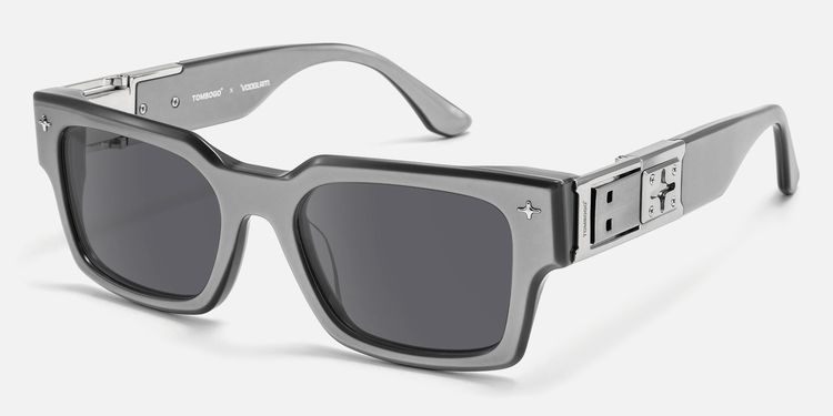 The Programmer - Bold Silver USB Sunglasses by Vooglam