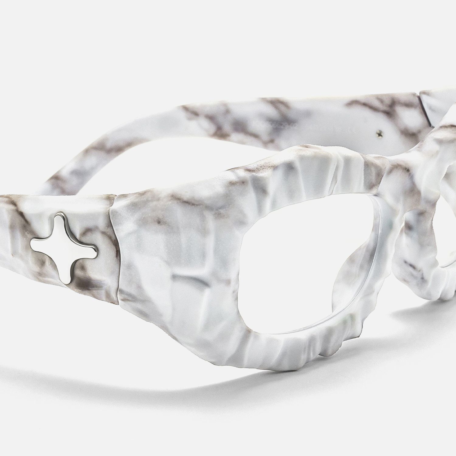The Geologist - White Marble Rock Glasses by Vooglam - Design Details
