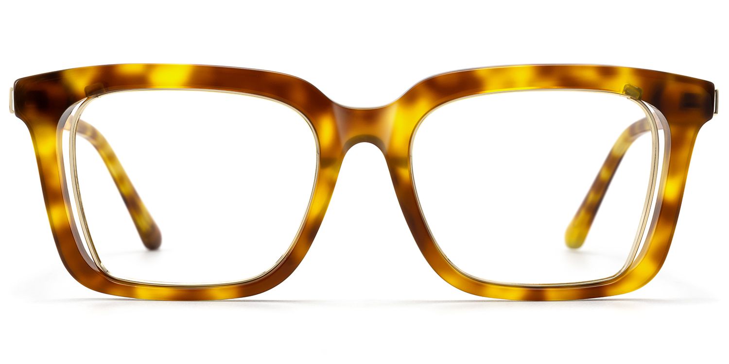 Chaparral - Desert Punk Rectangle Tortoise Glasses by Vooglam Product Details 1