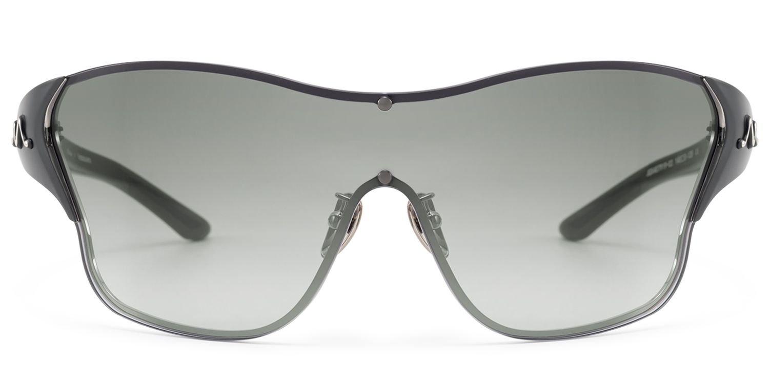 Suzuka - Black Shield Shades with Graident Tint by Vooglam Product Details 1