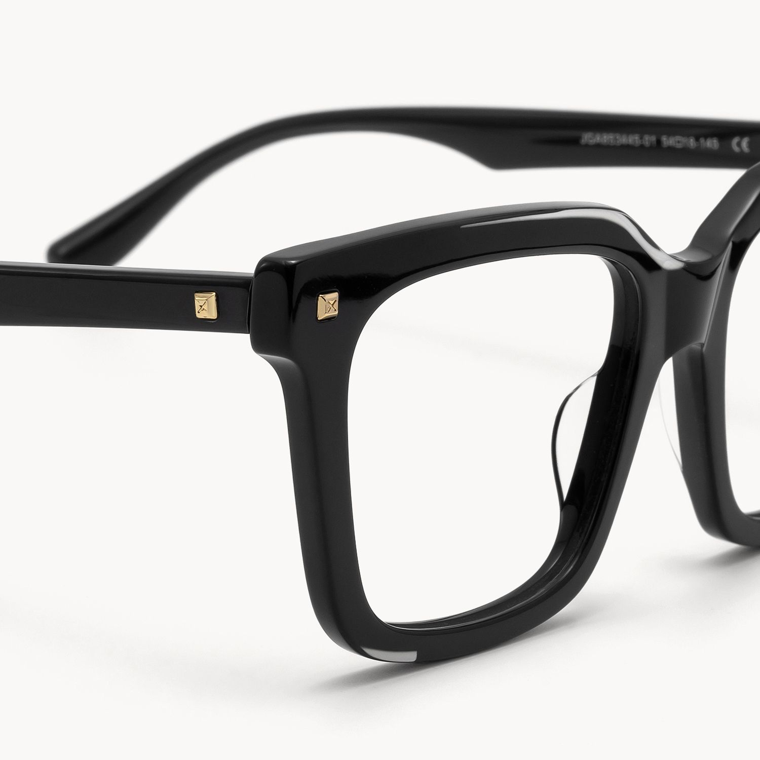 Alvira - Aviator Crystal/Gold Eyeglasses product detail 4