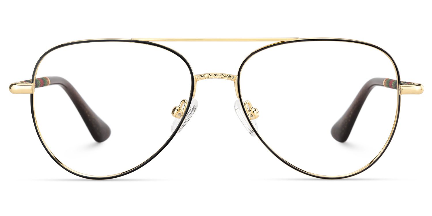 Joni - Aviator Two-tone Eyeglasses by Vooglam Product Details 1